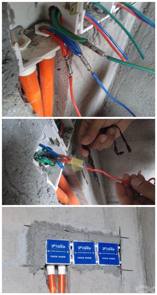 7月2日，水電驗收啦！開關插座保護起來